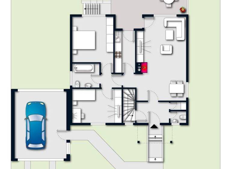 Bungalow zum Kauf 449.000 € 4 Zimmer 112 m² 570 m² Grundstück frei ab sofort Nordheim Biblis 68647