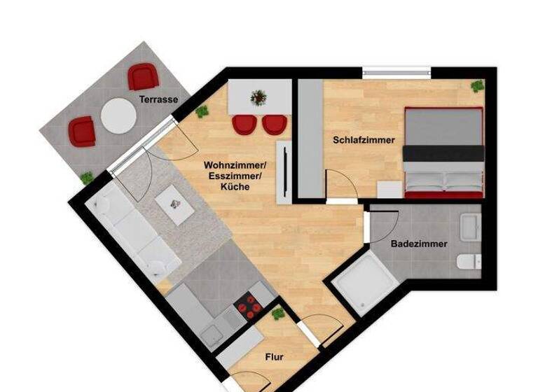 Wohnung zum Kauf - Erstbezug provisionsfrei 272.000 € 2 Zimmer 53,4 m² Schildesche Bielefeld / Schildesche 33611