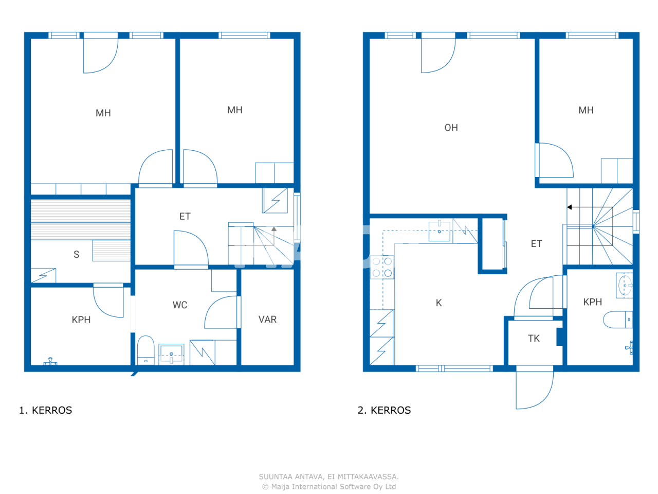 Doppelhaushälfte zum Kauf 396.000 € 4 Zimmer 98,5 m²<br/>Wohnfläche 6.520 m²<br/>Grundstück Kelkkamäki 12 Espoo 02610