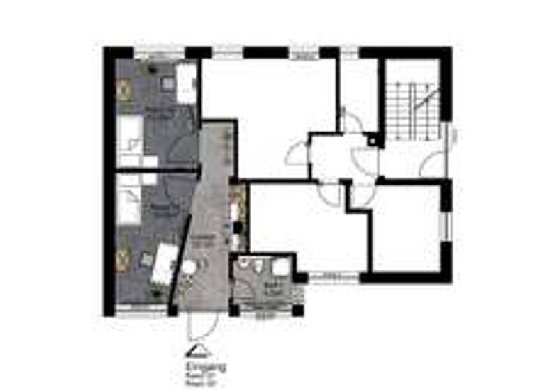 Wohnung zur Miete 580 € 2 Zimmer 43 m² Geschoss EG/3 frei ab 01.05.2026 Leintalstraße 24 1 Dewangen Aalen 73434