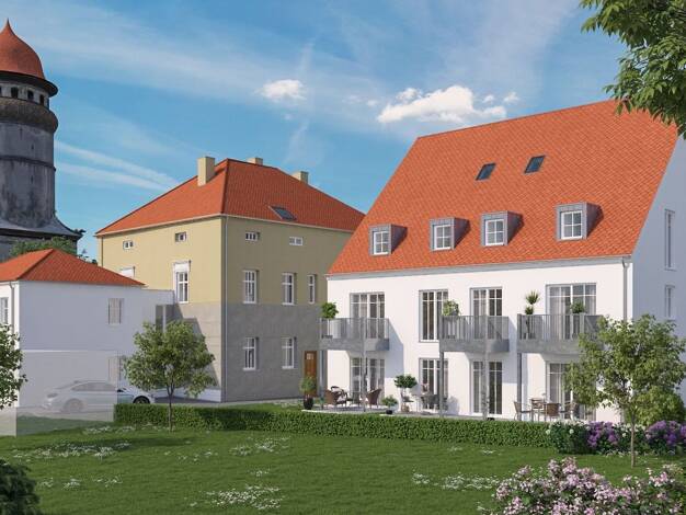 Wohnung zur Miete 650 € 2 Zimmer 47,6 m² 1. Geschoss Nürnberberstraße 2a Nördlingen 86720