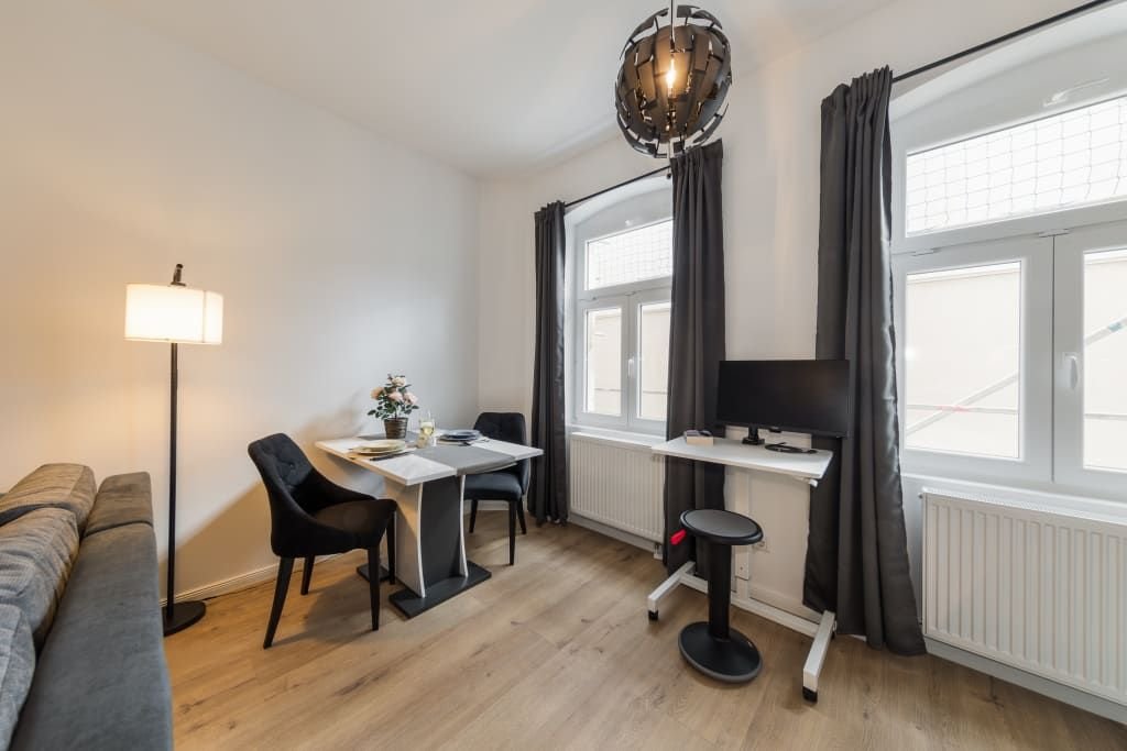 Wohnung zur Miete Wohnen auf Zeit 1.980 € 1 Zimmer 40 m²<br/>Wohnfläche ab sofort<br/>Verfügbarkeit Prinzenallee Gesundbrunnen Berlin 13357