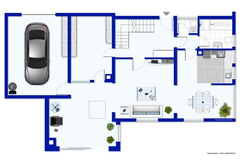 Mehrfamilienhaus zum Kauf 449.000 € 6 Zimmer 145 m²<br/>Wohnfläche 1.200 m²<br/>Grundstück Gerabronn Gerabronn 74582