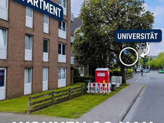 Wohnung zum Kauf provisionsfrei als Kapitalanlage geeignet 125.000 € 1 Zimmer 27 m² Artillerieweg 8 Wechloy Oldenburg 26129