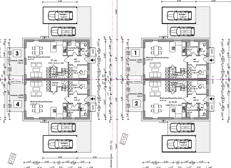Doppelhaushälfte zum Kauf provisionsfrei 644.000 € 5 Zimmer 135 m² 373 m² Grundstück Ostenviertel Regensburg 93055