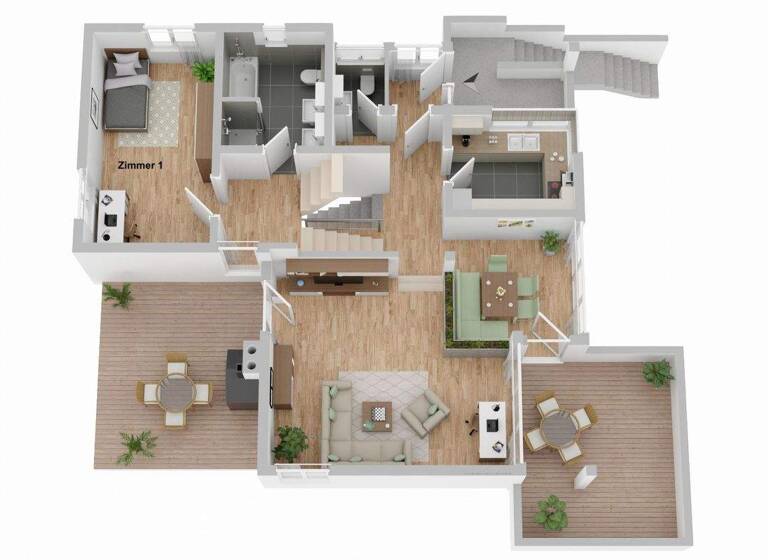 Einfamilienhaus zur Miete 1.325 € 5 Zimmer 165 m² 535 m² Grundstück frei ab sofort Vorberg Berg 88276