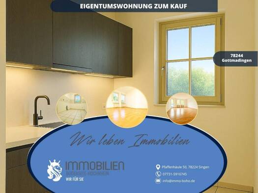 Wohnung zum Kauf 237.000 € 3 Zimmer 73 m² 1. Geschoss Gottmadingen 78244