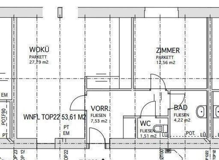 Wohnung zum Kauf 167.400 € 2 Zimmer 54 m² 2. Geschoss frei ab 01.04.2026 Dr. Karl Renner Straße 4 Fischamend 2401