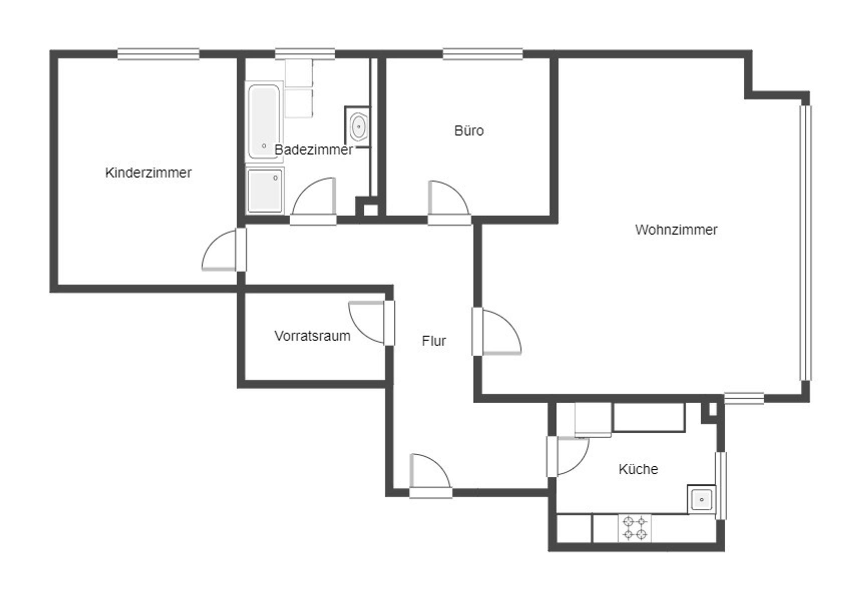 Immobilie zum Kauf provisionsfrei als Kapitalanlage geeignet 290.000 € 3 Zimmer 100 m²<br/>Fläche Misburg-Nord Hannover 30629