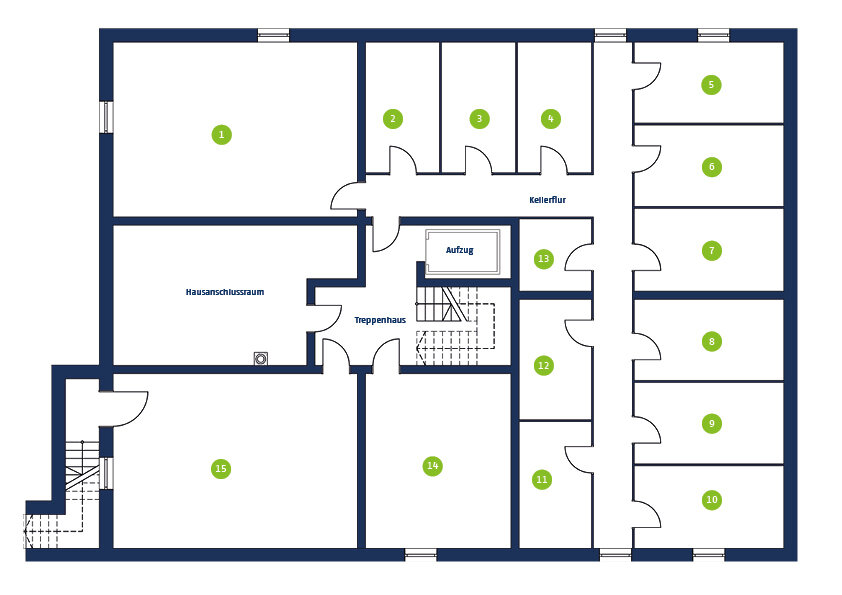 Wohnung zum Kauf provisionsfrei 542.900 € 5 Zimmer 120 m²<br/>Wohnfläche 1.<br/>Geschoss Markranstädt Markranstädt 04420