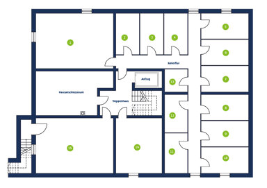 Wohnung zum Kauf provisionsfrei 542.900 € 5 Zimmer 120 m² 1. Geschoss Markranstädt Markranstädt 04420