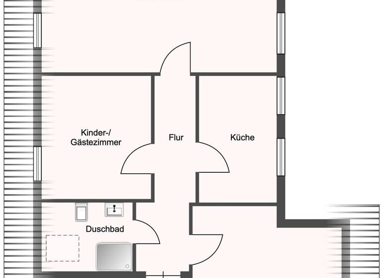 Wohnung zum Kauf 399.000 € 2,5 Zimmer 58,9 m² 2. Geschoss frei ab sofort Groß Flottbek Hamburg 22607