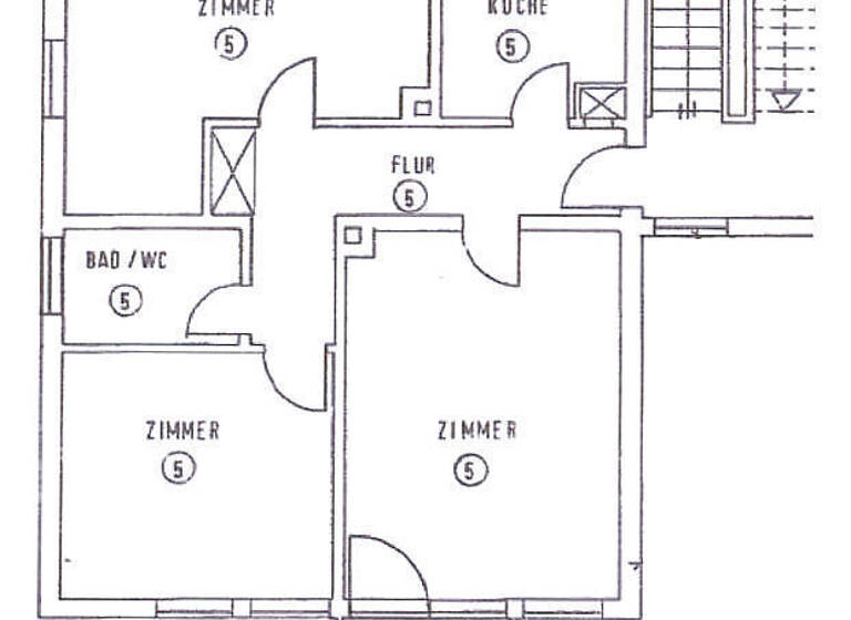 Wohnung zur Miete 490 € 3 Zimmer 70 m²<br/>Wohnfläche 3.<br/>Geschoss ab sofort<br/>Verfügbarkeit Schlehenweg 8 Eschwege Eschwege 37269