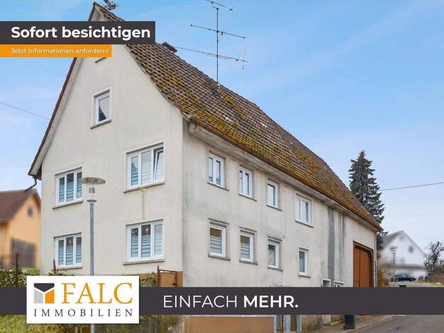 Einfamilienhaus zum Kauf 119.000 € 5 Zimmer 120 m² 355 m² Grundstück Schwandorf Neuhausen ob Eck 78579