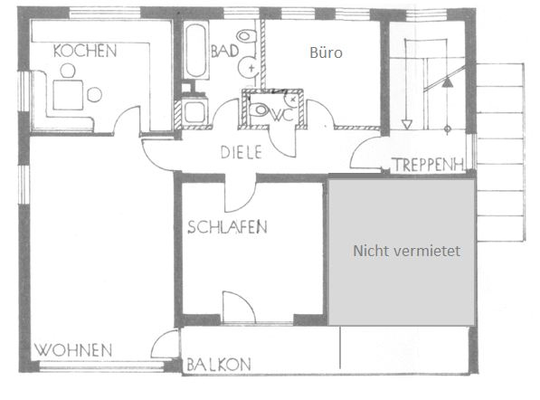 Wohnung zur Miete 700 € 2,5 Zimmer 82 m²<br/>Wohnfläche ab sofort<br/>Verfügbarkeit Wittelsbacherring Markt Indersdorf Markt Indersdorf 85229