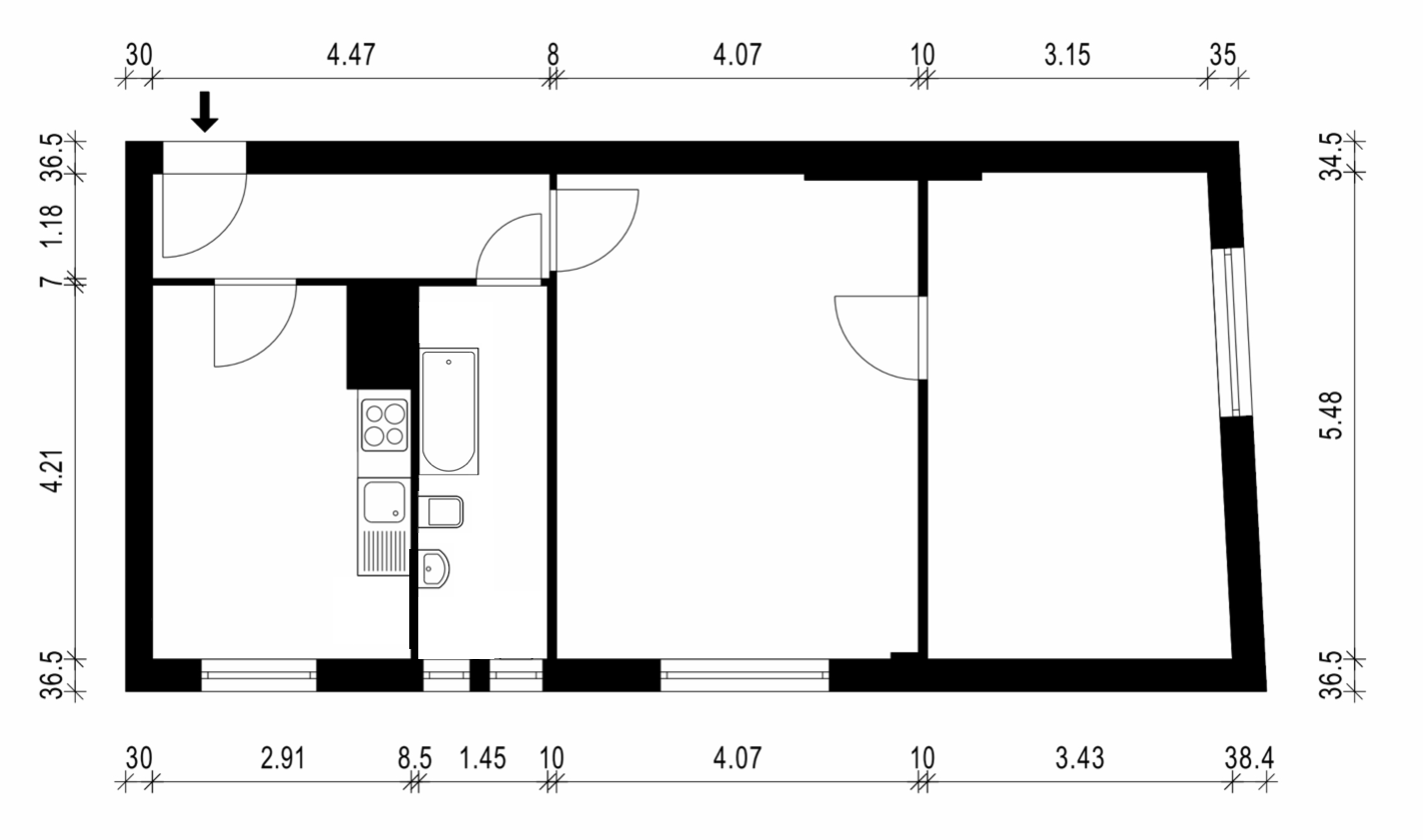 Wohnung zum Kauf 249.000 € 2 Zimmer 63 m²<br/>Wohnfläche 2.<br/>Geschoss Baumschulenweg Berlin 12437