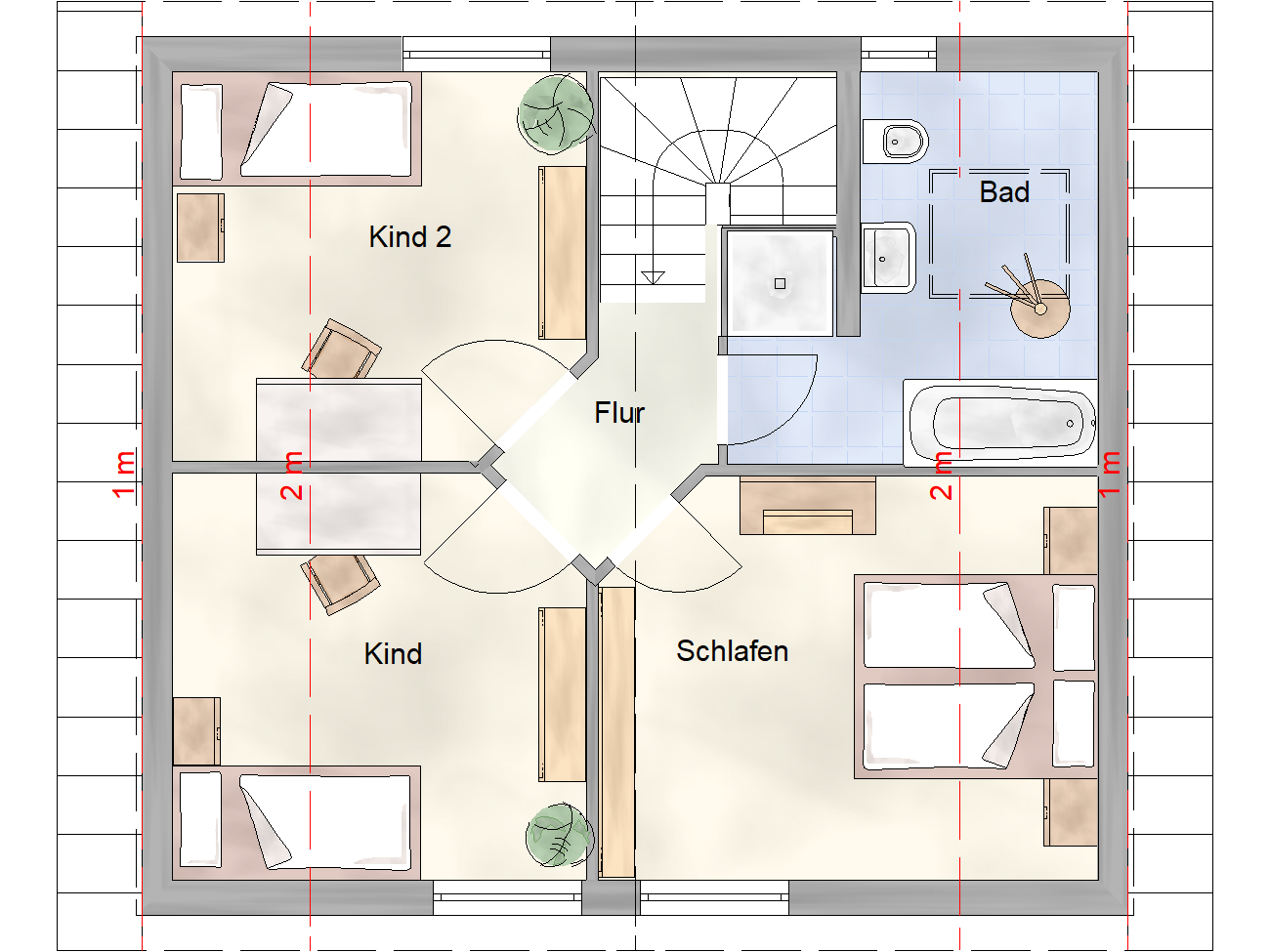 Immobilie in Gondelsheim - Gondelsheim - Einfamilienhaus freistehend mit Grundstück 364.500 € - Bild 3