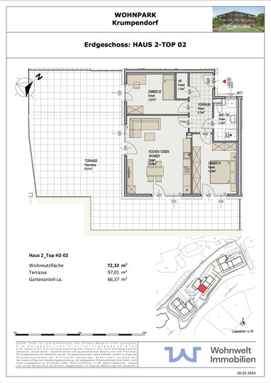 Wohnung zum Kauf provisionsfrei 494.980 € 3 Zimmer 72 m² EG Innere Stadt Klagenfurt(Stadt) 9020