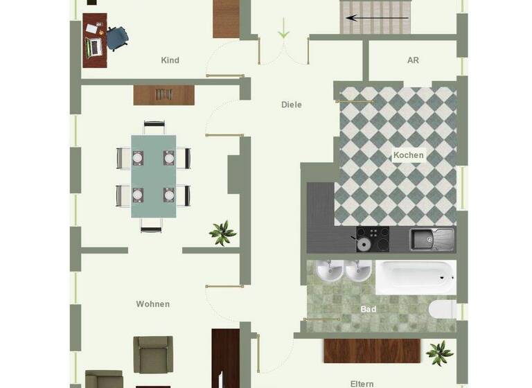 Wohnung zum Kauf 239.000 € 4 Zimmer 100 m² 2. Geschoss Stadtmitte Grevenbroich 41515