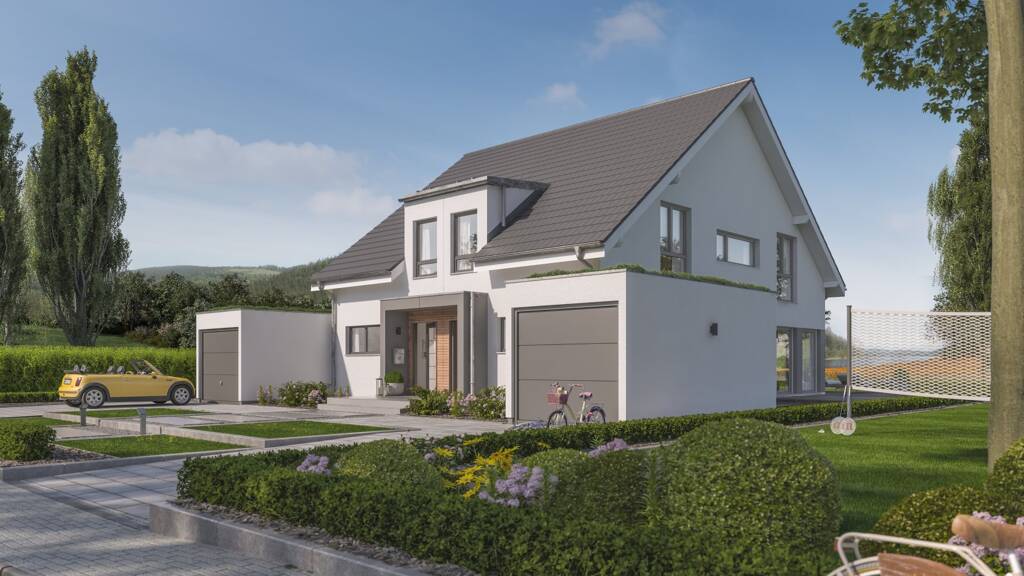 Doppelhaushälfte zum Kauf provisionsfrei 463.897 € 4 Zimmer 117 m² 238 m² Grundstück Sommenhardt Bad Teinach-Zavelstein 75385