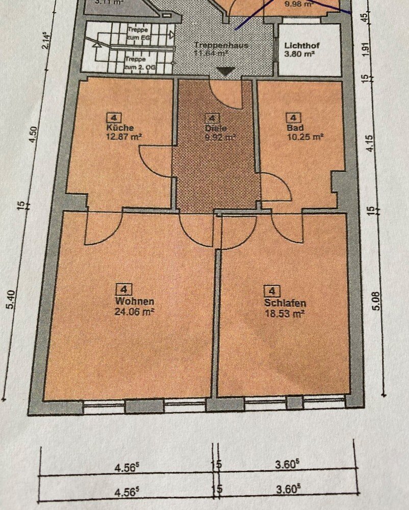 Wohnung zur Miete 570 € 2 Zimmer 75 m²<br/>Wohnfläche 1.<br/>Geschoss 01.02.2025<br/>Verfügbarkeit Boemundhof 18c Saarburg Saarburg 54439