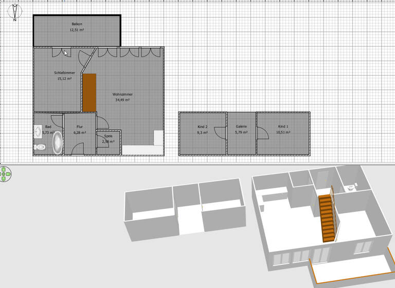 Maisonette zur Miete 1.150 € 4,5 Zimmer 96 m² Geschoss 1/2 frei ab sofort Bernau Bernau am Chiemsee 83233