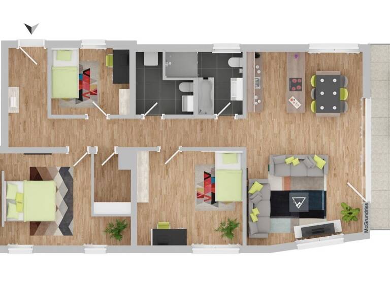 Wohnung zur Miete 1.500 € 4 Zimmer 109 m² 1. Geschoss Sigmaringen 72488