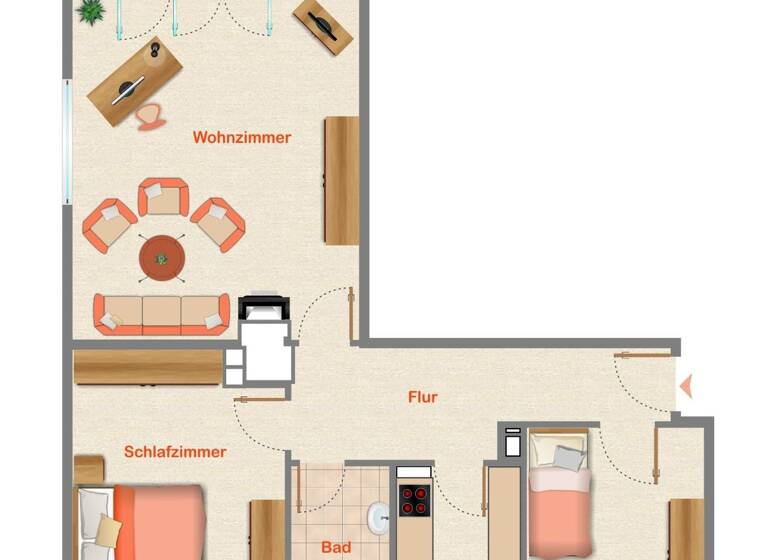 Wohnung zum Kauf 199.000 € 3 Zimmer 67,5 m²<br/>Wohnfläche Eglosheim Ludwigsburg-Eglosheim 71634