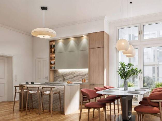 Wohnung zum Kauf - Neubau provisionsfrei 800.000 € 4 Zimmer 112,8 m² EG Pankow Berlin 13187