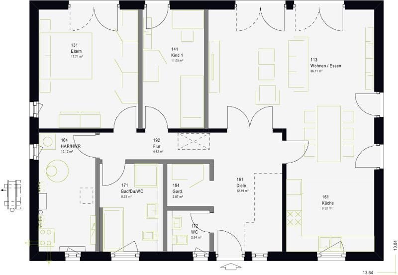 Haus zum Kauf provisionsfrei 349.000 € 5 Zimmer 100 m²<br/>Wohnfläche 550 m²<br/>Grundstück Lette Oelde 59302