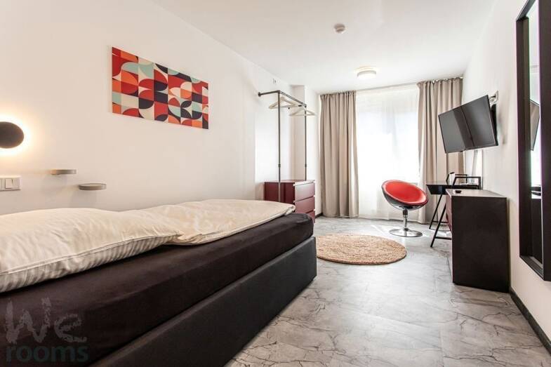 WG-Zimmer zur Miete Wohnen auf Zeit 450 € 13 m² 1. Geschoss frei ab sofort Taunusstraße 00 1.OG Bahnhofsviertel Frankfurt am Main 60329