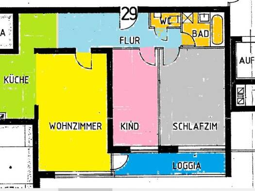 Wohnung zur Miete 1.200 € 3,5 Zimmer 81,4 m² Geschoss -1/5 frei ab 01.06.2026 Prinz Rupprecht Straße 3 Kasernenviertel Regensburg 93053
