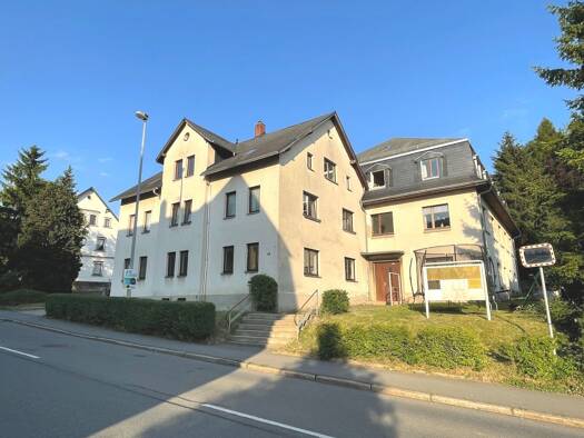 Gewerbeobjekt zum Kauf als Kapitalanlage geeignet 150.000 € 581,1 m² 1.275 m² Grundstück Chemnitzer Straße 28 Neukirchen Neukirchen/Erzgebirge 09221