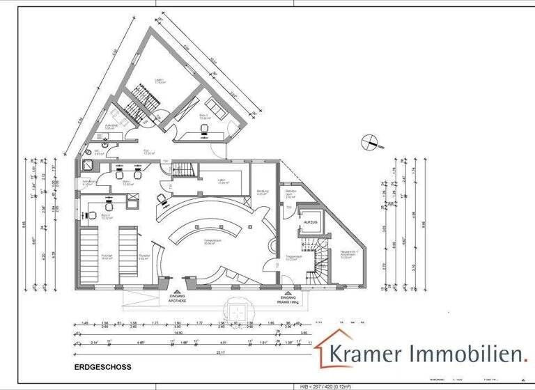 Gewerbeobjekt zum Kauf als Kapitalanlage geeignet 495.000 € 3 Zimmer 583,9 m² Varel 26316
