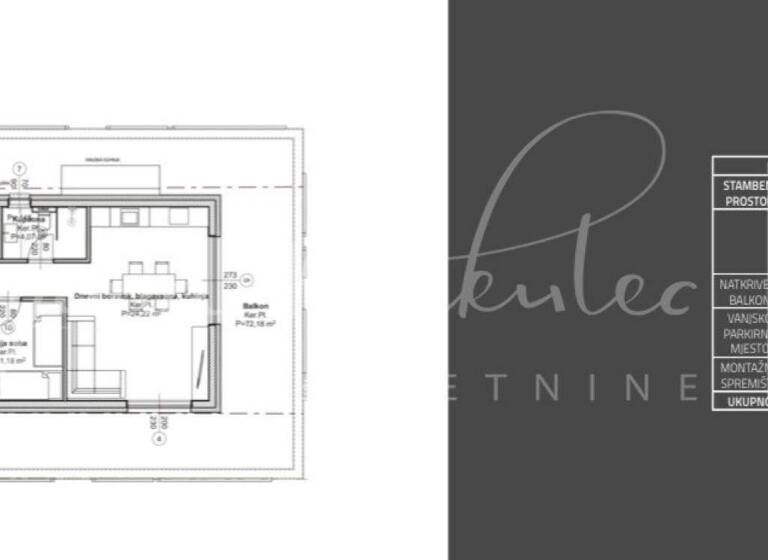 Wohnung zum Kauf 270.000 € 5 Zimmer 104 m² 2. Geschoss Gornji grad - Medvescak