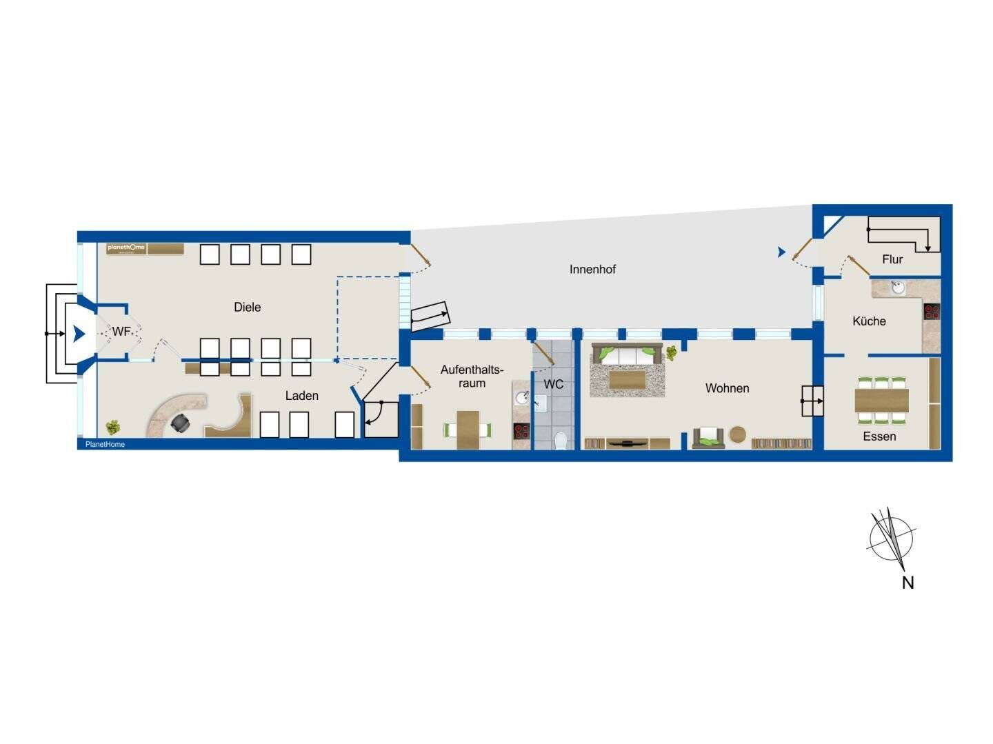 Mehrfamilienhaus zum Kauf 13 Zimmer 247 m²<br/>Wohnfläche 202 m²<br/>Grundstück Innenstadt Lübeck 23552