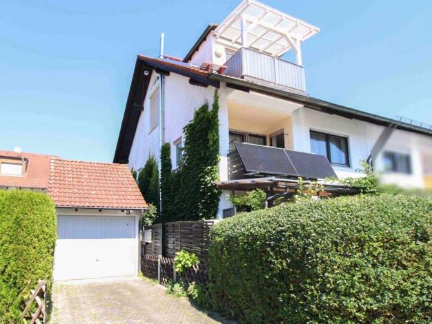 Doppelhaushälfte zum Kauf 599.000 € 6 Zimmer 167,2 m² 258,2 m² Grundstück Moosburg Moosburg an der Isar 85368