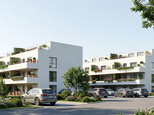 Terrassenwohnung zum Kauf provisionsfrei 498.823 € 4 Zimmer 124,6 m² frei ab 30.10.2028 Westerwaldstraße 34 Haiger Haiger 35708