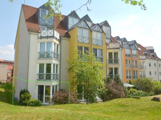 Terrassenwohnung zur Miete 468 € 2 Zimmer 60 m² Geschoss EG/5 frei ab sofort Jahnstraße 20 Saalfeld Saalfeld/Saale 07318