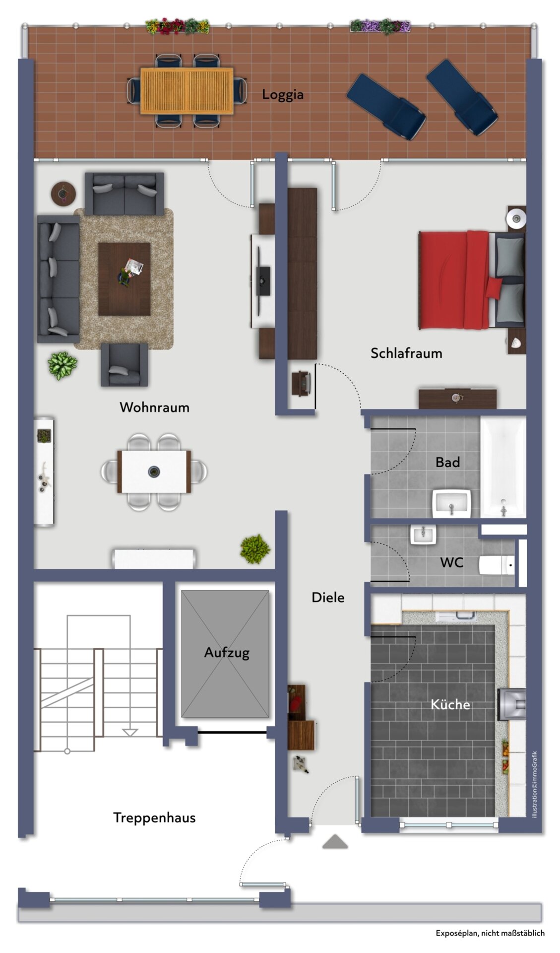 Wohnung zur Miete 620 € 2 Zimmer 74 m²<br/>Wohnfläche 2.<br/>Geschoss 01.03.2025<br/>Verfügbarkeit Flöthbach/Plankerdyk Krefeld / Hüls 47839