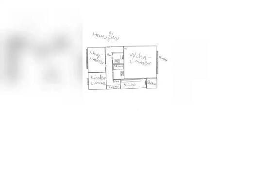 Wohnung zur Miete Tauschwohnung 517 € 2,5 Zimmer 75 m² 1. Geschoss Tegel Berlin 13469