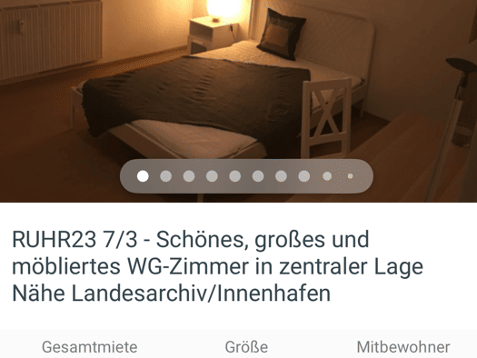 Wohnung zur Miete 295 € 1 Zimmer 13,7 m² 4. Geschoss frei ab 01.11.2026 Ruhrorter Str. 23 Kaßlerfeld Duisburg 47059