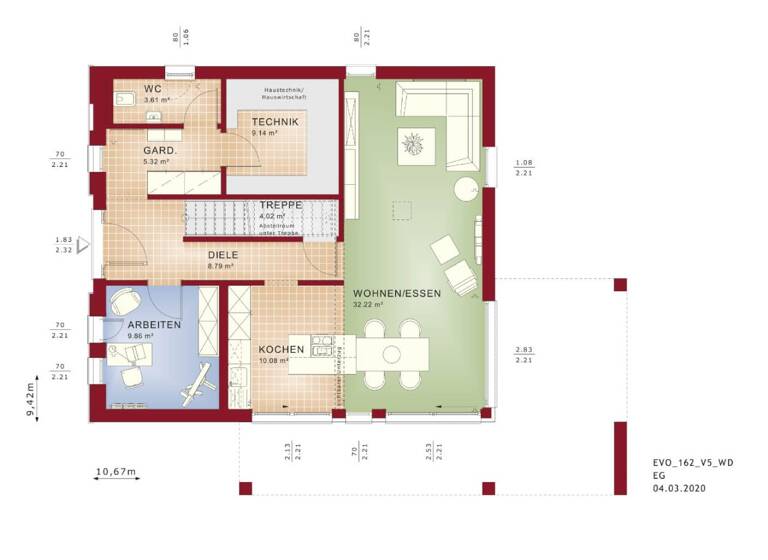 Einfamilienhaus zum Kauf provisionsfrei 559.745 € 6 Zimmer 164 m² 550 m² Grundstück Wiltingen 54459