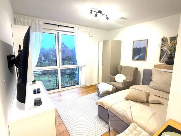 Studio zur Miete 1.100 € 1 Zimmer 25 m² 1. Geschoss frei ab sofort Jevenstedter Straße 108 Lurup Hamburg 22547