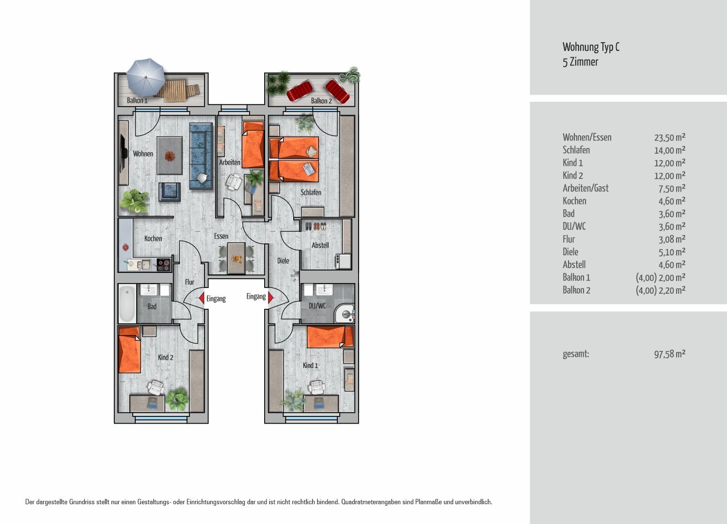 Wohnung zur Miete 660 € 5 Zimmer 97,6 m²<br/>Wohnfläche 5.<br/>Geschoss ab sofort<br/>Verfügbarkeit Am Bernsdorfer Hang 23 Bernsdorf 422 Chemnitz 09126