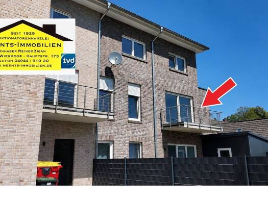 Wohnung zur Miete - Erstbezug 970 € 3 Zimmer 81,4 m² frei ab 01.08.2026 Wiesmoor 26639