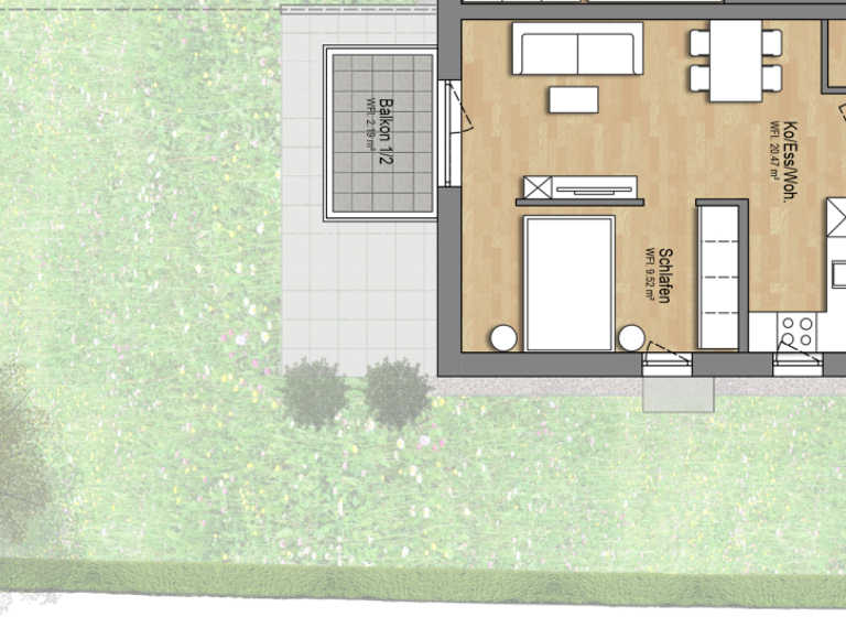 Wohnung zum Kauf - Neubau provisionsfrei 259.900 € 2 Zimmer 42,1 m² Ostenviertel Regensburg 93055