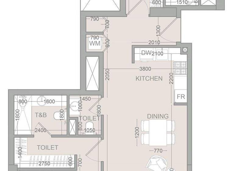 Wohnung zum Kauf provisionsfrei 434.115 € 3 Zimmer 116,1 m² Dubai 00000