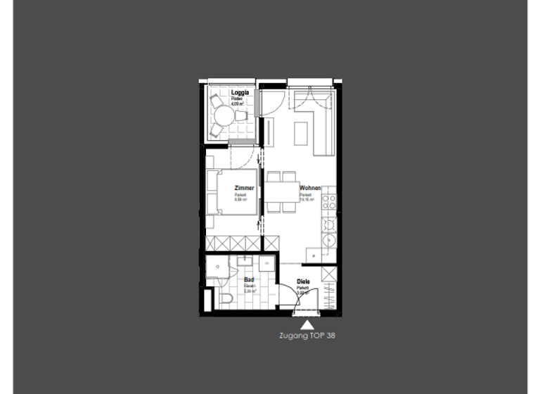 Wohnung zum Kauf 213.500 € 2 Zimmer 37,2 m² 2. Geschoss Schwechat 2320