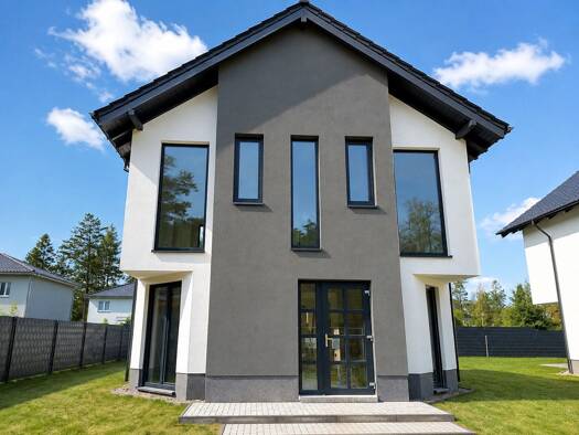 Einfamilienhaus zum Kauf - Erstbezug provisionsfrei 488.000 € 5,5 Zimmer 123 m² 440 m² Grundstück Kleeallee Werneuchen Werneuchen 16356